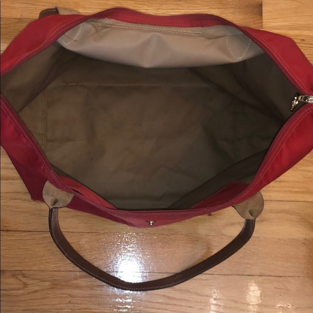 Longchamp Red Handbag - Picture 6 of 16